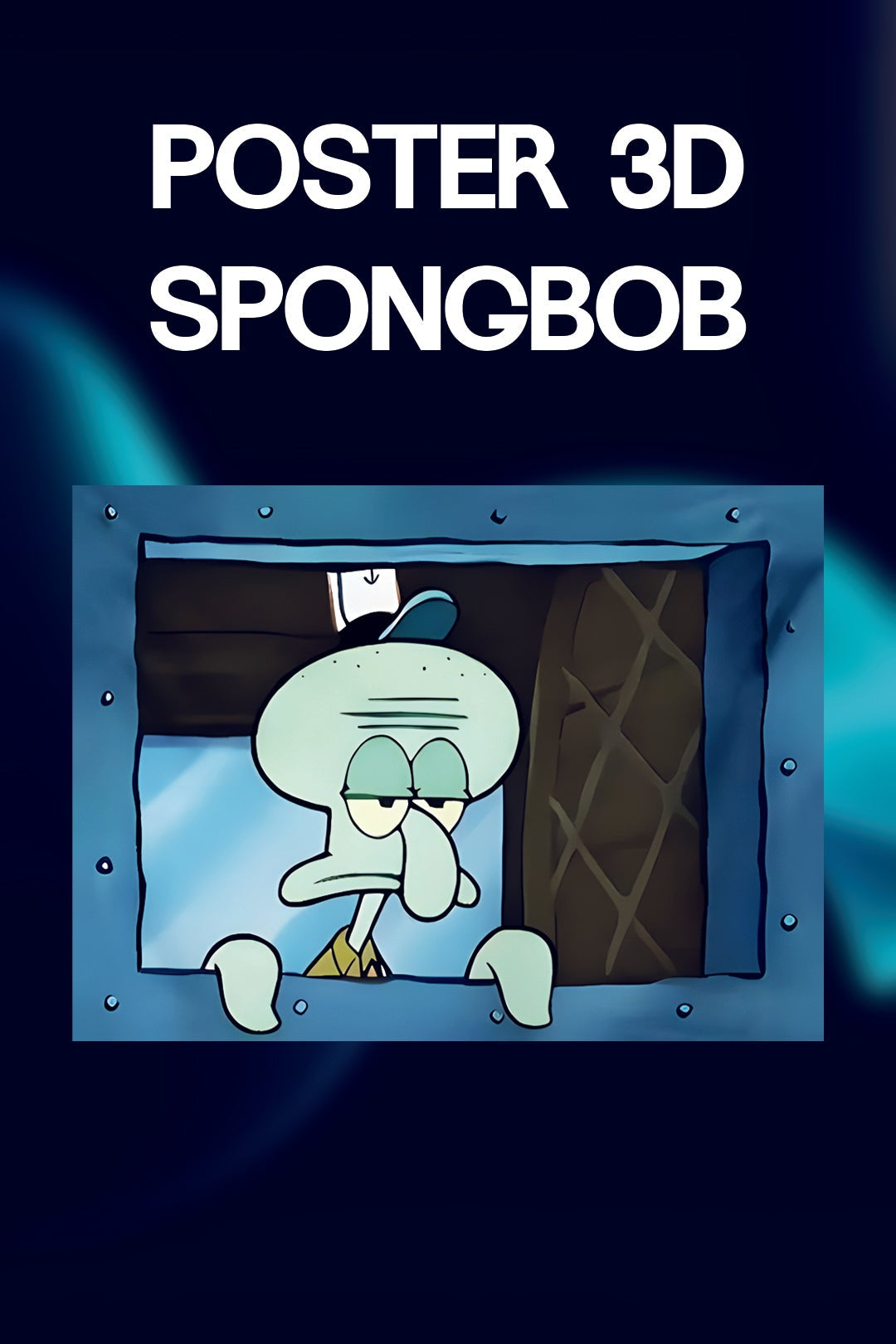 3D POSTER SPONGBOB