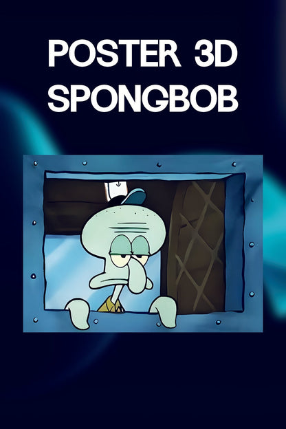 3D POSTER SPONGBOB